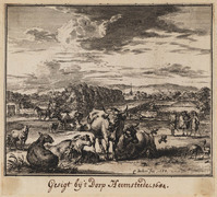 St G 201
<br/>
Gesigt bij 't Dorp Heemstede
<br/>
<em>Decker, Coenraet (1651-voor 1709)</em>